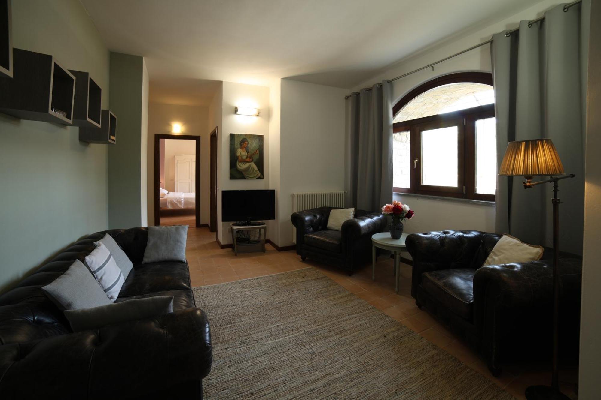 Ht Castello Di Campolongo Aparthotel Valfabbrica Eksteriør bilde